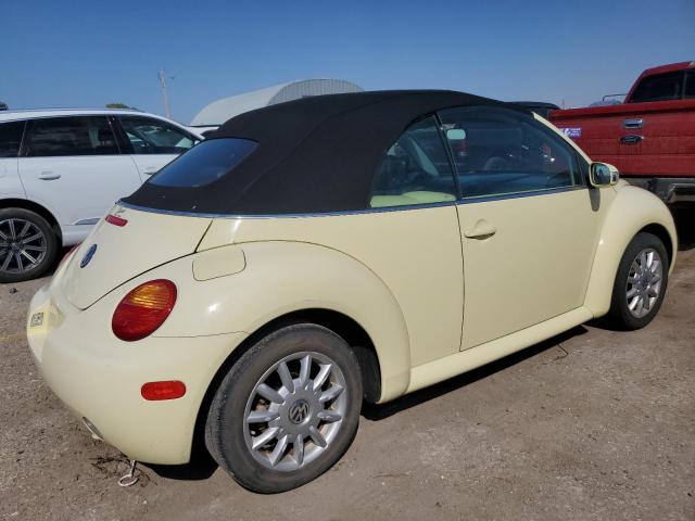 3VWCM31Y35M314881 - 2005 VOLKSWAGEN NEW BEETLE GLS 黄色 照片 3