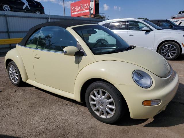 3VWCM31Y35M314881 - 2005 VOLKSWAGEN NEW BEETLE GLS 黄色 照片 4