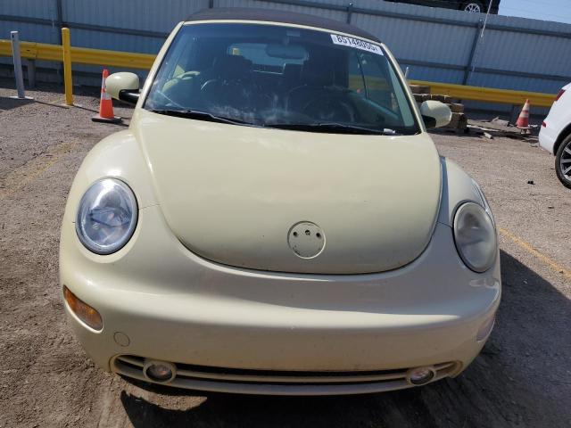 3VWCM31Y35M314881 - 2005 VOLKSWAGEN NEW BEETLE GLS 黄色 照片 5