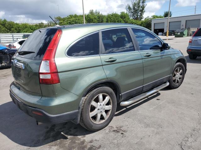 JHLRE38708C044170 - 2008 HONDA CR-V EXL GREEN photo 3