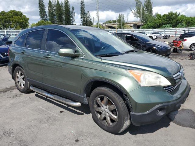 JHLRE38708C044170 - 2008 HONDA CR-V EXL GREEN photo 4