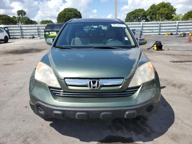 JHLRE38708C044170 - 2008 HONDA CR-V EXL GREEN photo 5