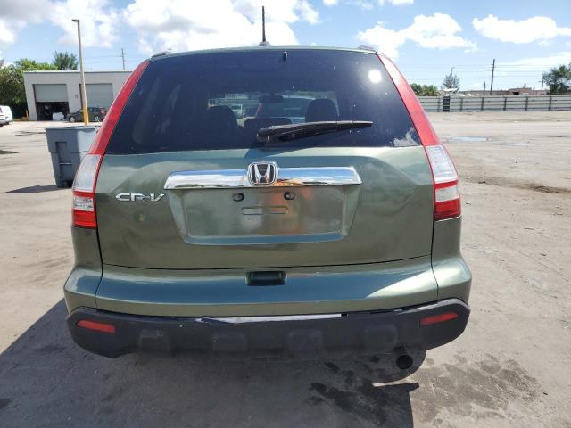 JHLRE38708C044170 - 2008 HONDA CR-V EXL GREEN photo 6