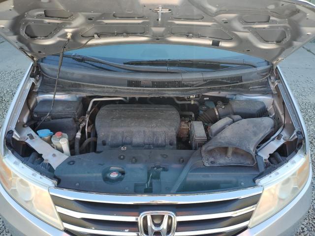 5FNRL5H20DB015865 - 2013 HONDA ODYSSEY LX SILVER photo 12