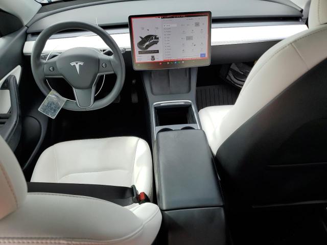 5YJYGDEE8MF284219 - 2021 TESLA MODEL Y Темно-сірий фото 8