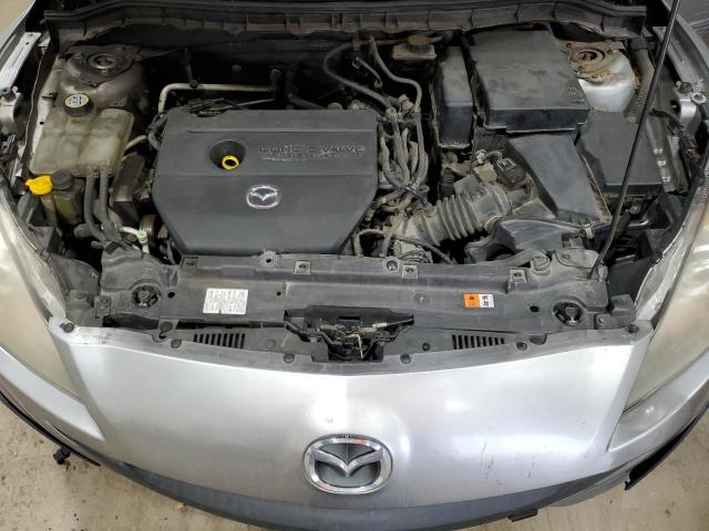 JM1BL1UF9B1395524 - 2011 MAZDA 3 I GRAY photo 11