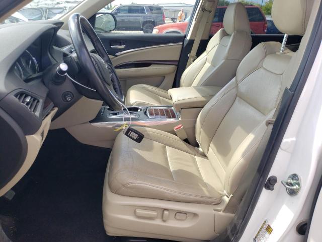 5FRYD4H9XGB044597 - 2016 ACURA MDX ADVANCE WHITE photo 7