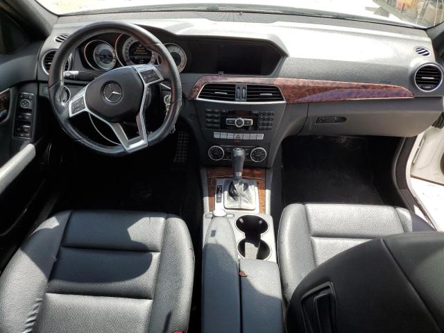 WDDGF8AB3DR243675 - 2013 MERCEDES-BENZ C 300 4MATIC WHITE photo 8