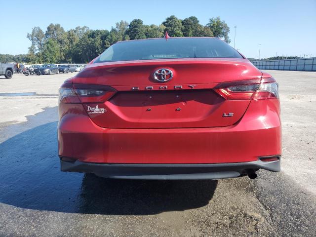 4T1C11AK5PU115918 - 2023 TOYOTA CAMRY LE RED photo 6