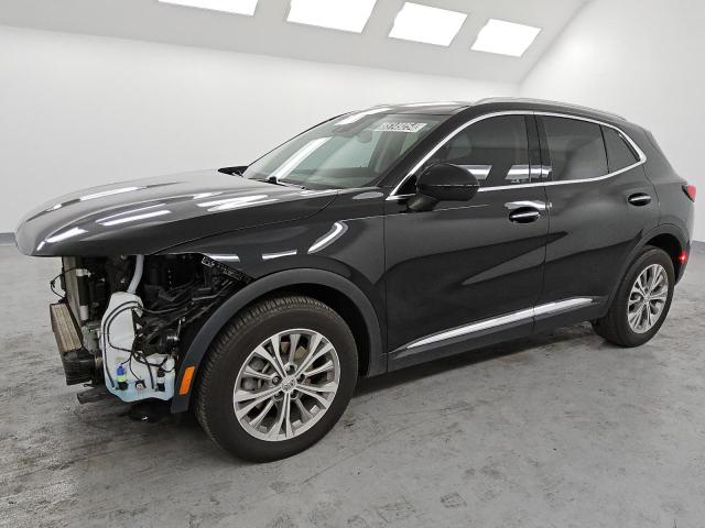 LRBAZLR46ND160500 - 2022 BUICK ENVISION PREFERRED შავი ფოტო 1