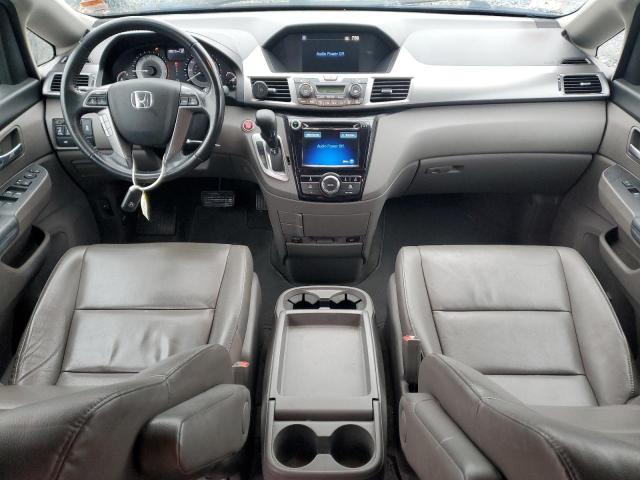 5FNRL5H65EB002291 - 2014 HONDA ODYSSEY EXL BROWN photo 8