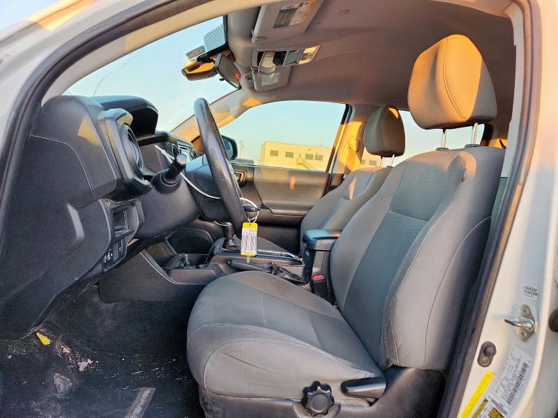 5TFAX5GN3KX137037 - 2019 TOYOTA TACOMA DOUBLE CAB WHITE photo 7