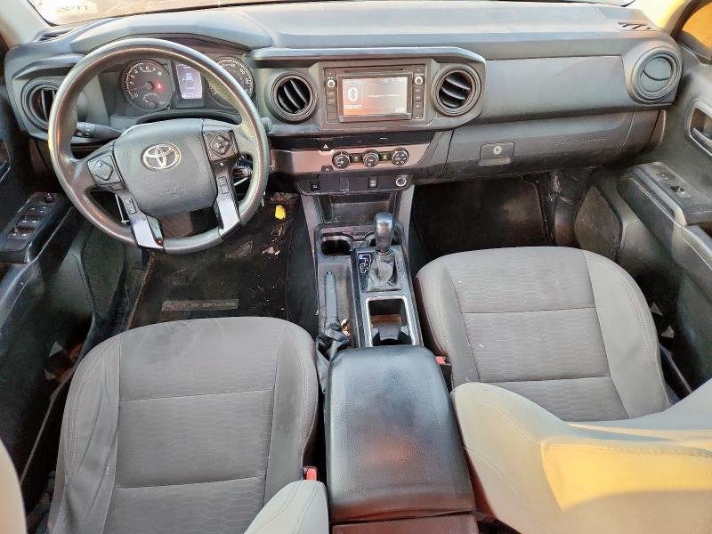 5TFAX5GN3KX137037 - 2019 TOYOTA TACOMA DOUBLE CAB WHITE photo 8