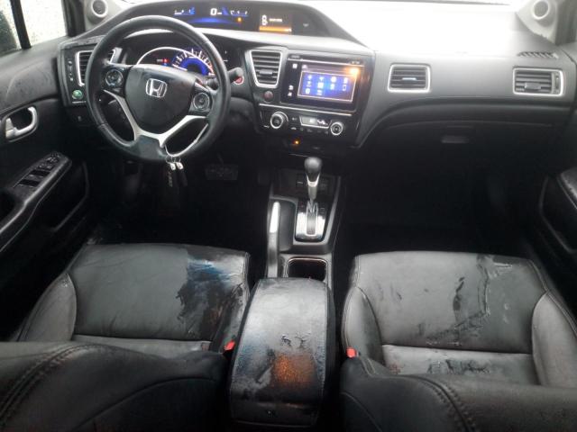 19XFB2F92FE089155 - 2015 HONDA CIVIC EXL შავი ფოტო 8