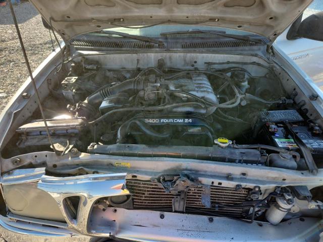 5TEWN72N23Z218930 - 2003 TOYOTA TACOMA XTRACAB ვერცხლისფერი ფოტო 11