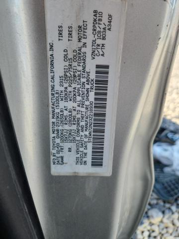 5TEWN72N23Z218930 - 2003 TOYOTA TACOMA XTRACAB ვერცხლისფერი ფოტო 13