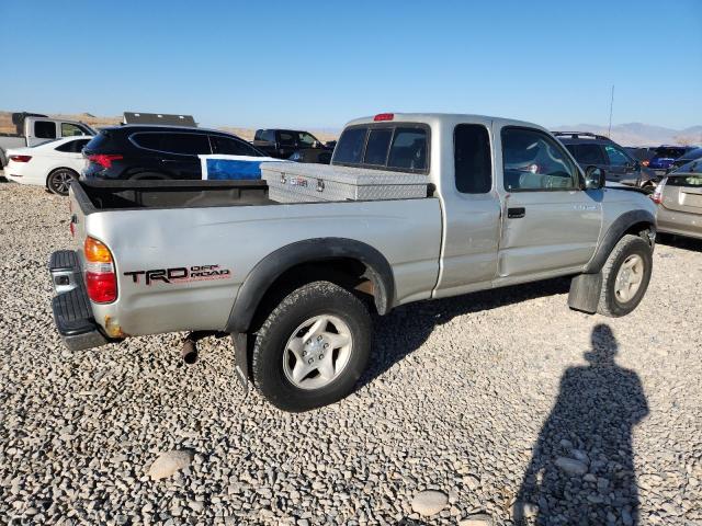 5TEWN72N23Z218930 - 2003 TOYOTA TACOMA XTRACAB ვერცხლისფერი ფოტო 3