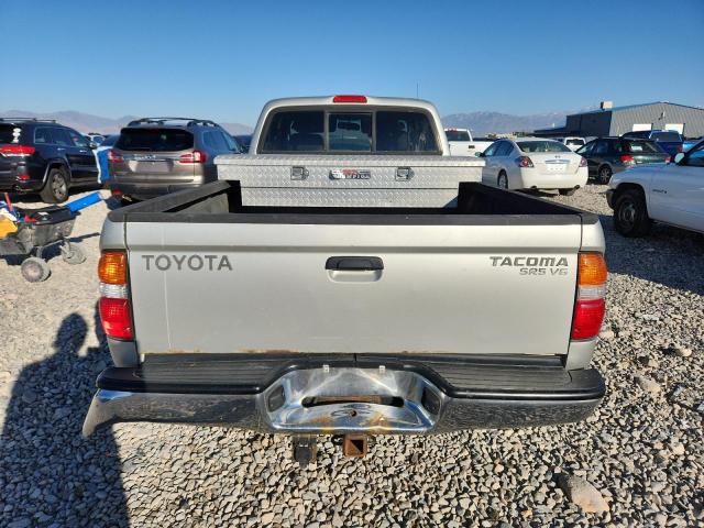 5TEWN72N23Z218930 - 2003 TOYOTA TACOMA XTRACAB ვერცხლისფერი ფოტო 6