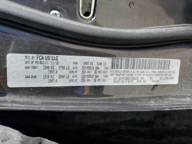 3C4PDCBB2HT564072 - 2017 DODGE JOURNEY SXT ნაცრისფერი ფოტო 13