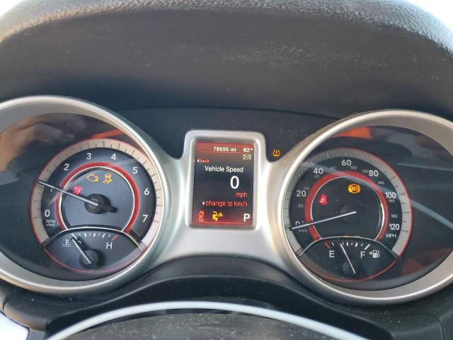 3C4PDCBB2HT564072 - 2017 DODGE JOURNEY SXT ნაცრისფერი ფოტო 9