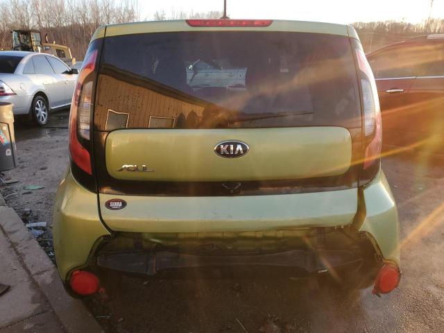 KNDJP3A54G7865079 - 2016 KIA SOUL + GREEN photo 6