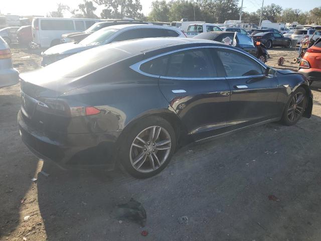 5YJSA1CNXDFP07732 - 2013 TESLA MODEL S BLACK photo 3