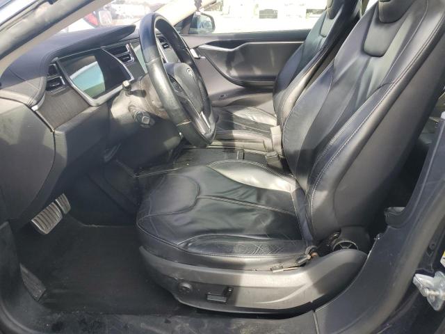 5YJSA1CNXDFP07732 - 2013 TESLA MODEL S BLACK photo 7