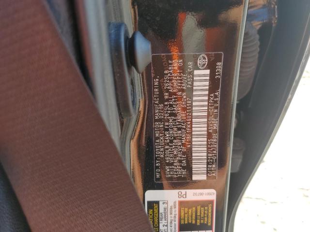 4T1BF1FK4GU211187 - 2016 TOYOTA CAMRY LE 黑色 照片 12