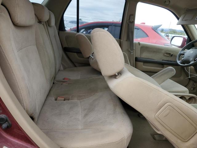 JHLRD78865C026349 - 2005 HONDA CR-V EX BURGUNDY photo 11