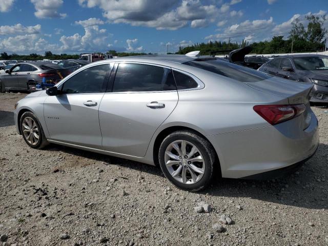 1G1ZD5ST3MF032971 - 2021 CHEVROLET MALIBU LT SILVER photo 2