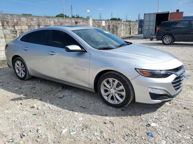 1G1ZD5ST3MF032971 - 2021 CHEVROLET MALIBU LT SILVER photo 4