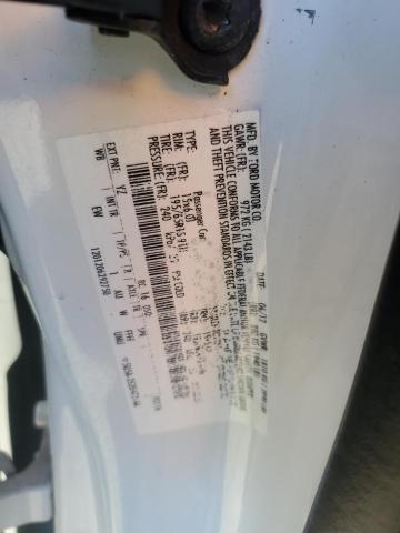 1FAHP3E24CL461138 - 2012 FORD FOCUS S WHITE photo 13