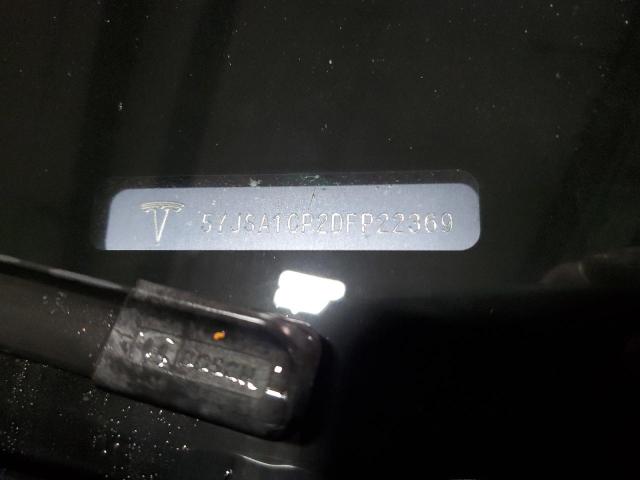 5YJSA1CP2DFP22369 - 2013 TESLA MODEL S Mavi foto 12