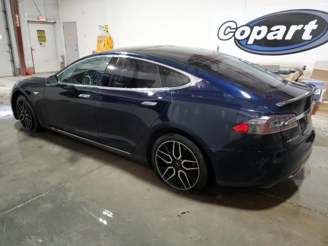 5YJSA1CP2DFP22369 - 2013 TESLA MODEL S Mavi foto 2