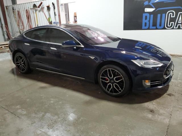 5YJSA1CP2DFP22369 - 2013 TESLA MODEL S Mavi foto 4