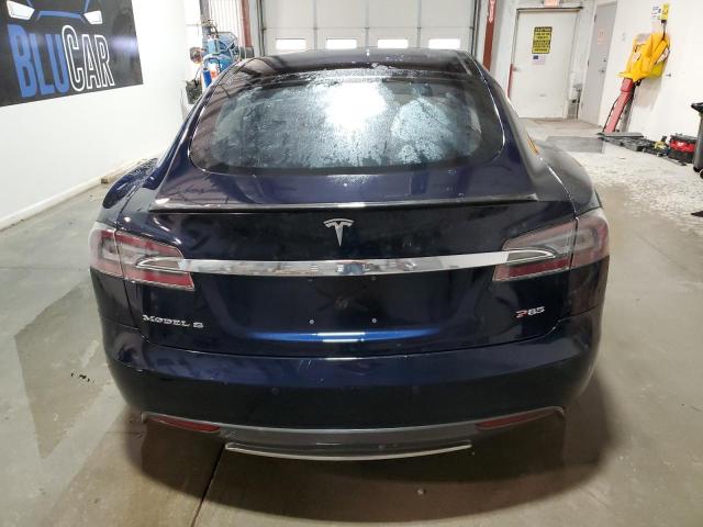 5YJSA1CP2DFP22369 - 2013 TESLA MODEL S Mavi foto 6