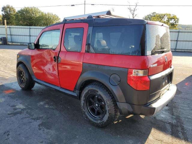 5J6YH28605L014691 - 2005 HONDA ELEMENT EX 红色 照片 2