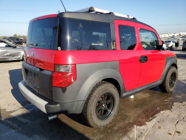 5J6YH28605L014691 - 2005 HONDA ELEMENT EX 红色 照片 3