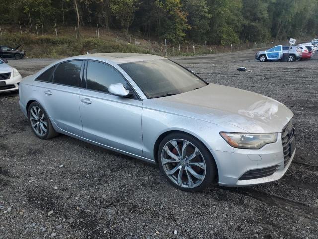 WAUGFAFC8EN087383 - 2014 AUDI A6 PREMIUM PLUS 银色 照片 4
