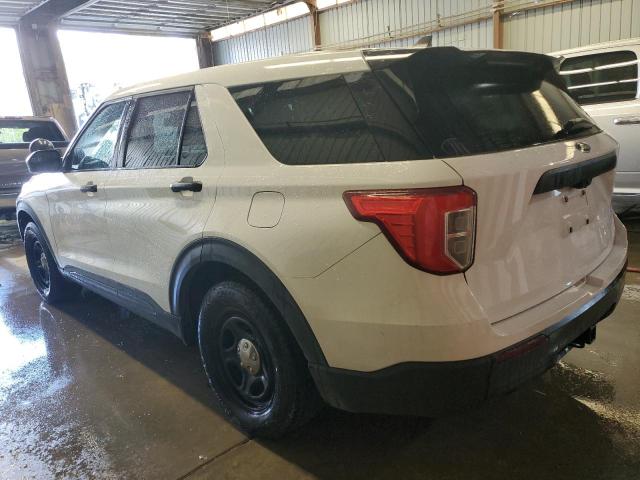1FM5K8AB9NGB58720 - 2022 FORD EXPLORER POLICE INTERCEPTOR Белый фото 2