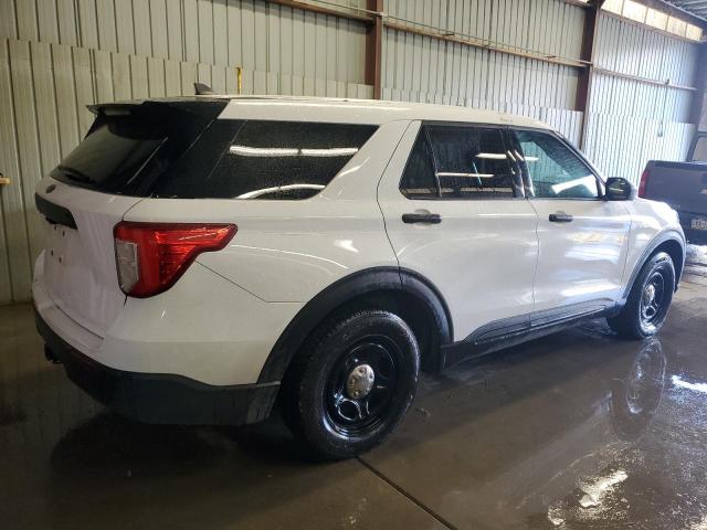 1FM5K8AB9NGB58720 - 2022 FORD EXPLORER POLICE INTERCEPTOR Белый фото 3