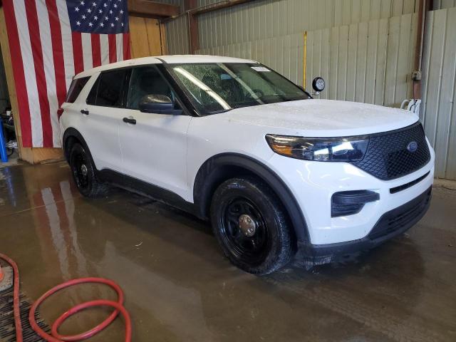 1FM5K8AB9NGB58720 - 2022 FORD EXPLORER POLICE INTERCEPTOR Белый фото 4