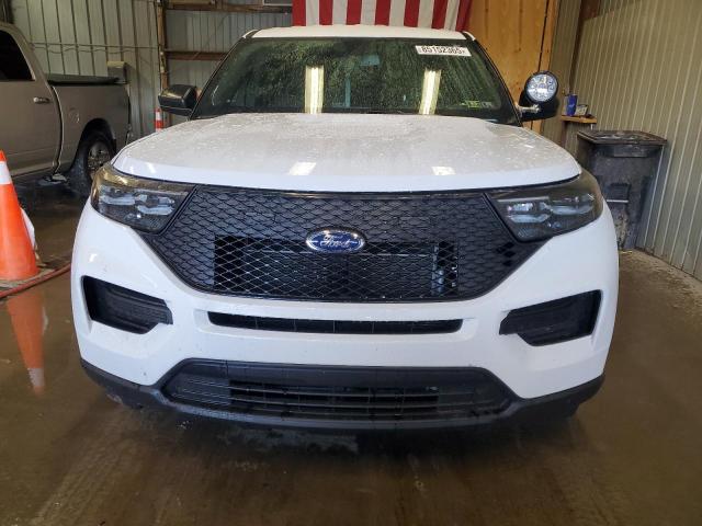 1FM5K8AB9NGB58720 - 2022 FORD EXPLORER POLICE INTERCEPTOR Белый фото 5