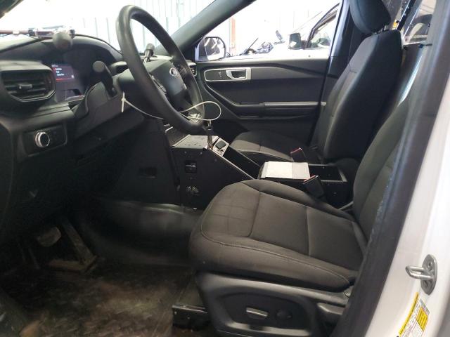 1FM5K8AB9NGB58720 - 2022 FORD EXPLORER POLICE INTERCEPTOR Белый фото 7