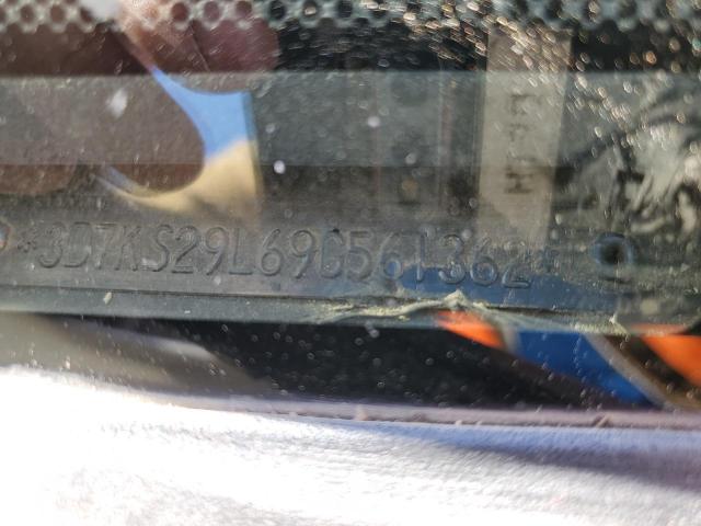 3D7KS29L69G561362 - 2009 DODGE RAM 2500 WHITE photo 12