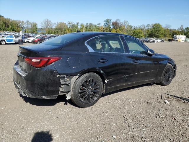 JN1EV7AR3JM439719 - 2018 INFINITI Q50 LUXE BLACK photo 3