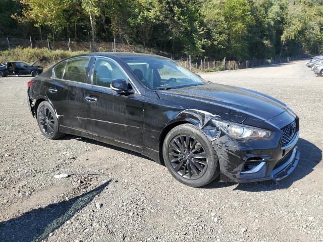 JN1EV7AR3JM439719 - 2018 INFINITI Q50 LUXE BLACK photo 4