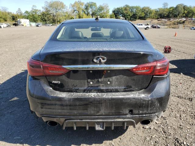 JN1EV7AR3JM439719 - 2018 INFINITI Q50 LUXE BLACK photo 6