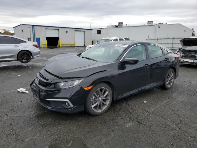 19XFC1F73ME204980 - 2021 HONDA CIVIC EXL შავი ფოტო 1