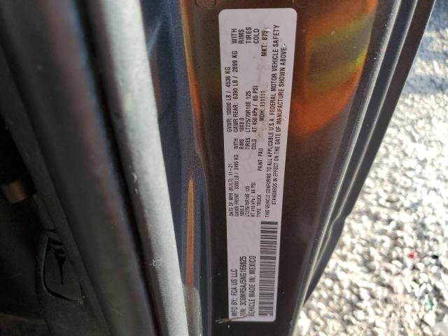 3C6MR5AJ5NG169825 - 2022 RAM 2500 TRADESMAN 灰色 照片 12